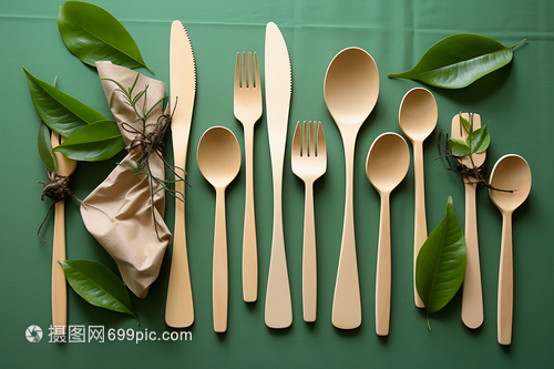 可降解餐具 环保餐桌上的绿色革命